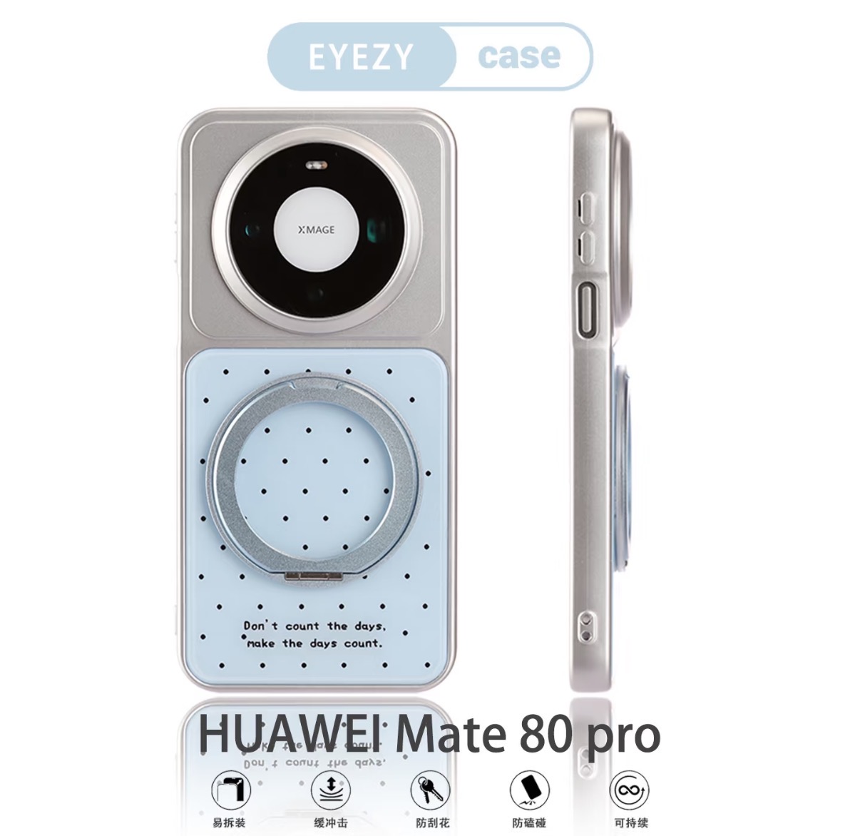 Huawei Pura 70 - أغطية DECLAREYAO الأصلية الخفيفة والصلبة غير