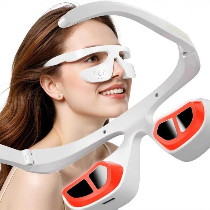 جهاز تدليك العين الذكي المحمول - مراجعة Light Therapy Glasses وسعره