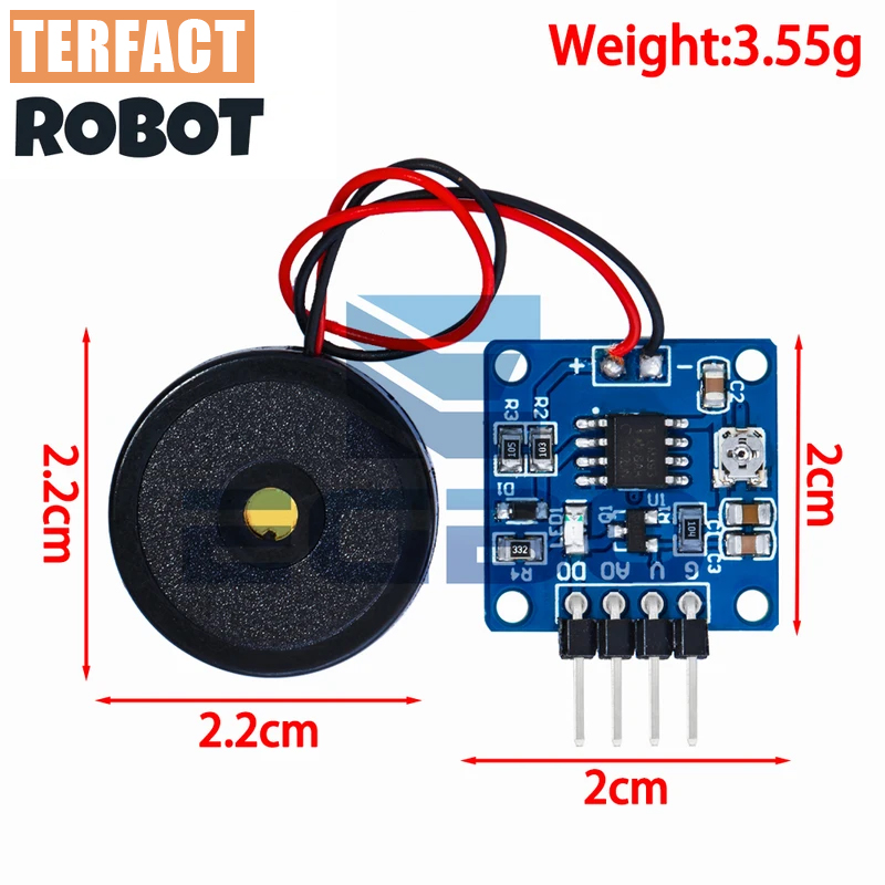 1 قطعة-10 قطعة TERFACT روبوت 5 - مراجعة Muscle Sensor Emg وسعره