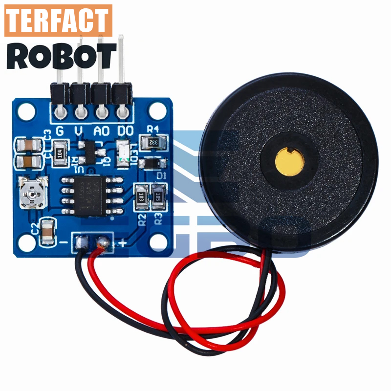 1 قطعة-10 قطعة TERFACT روبوت 5 - مراجعة Muscle Sensor Emg وسعره