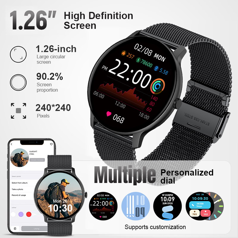 ساعة ذكية للرجال 2026 لمراقبة  - مراجعة Breath Rate Monitor وسعره