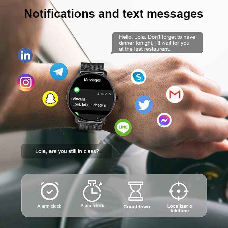 ساعة ذكية للرجال 2026 لمراقبة  - مراجعة Breath Rate Monitor وسعره