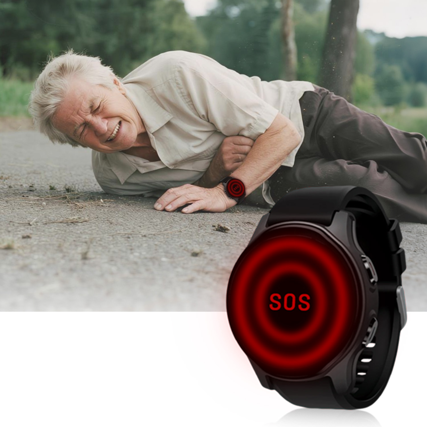 ساعة ذكية جديدة بتقنية GPS و4G - مراجعة Fall Detection Watch وسعره