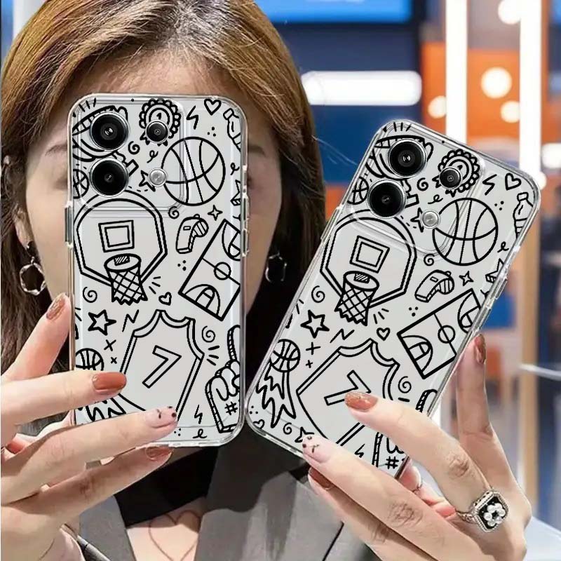 حافظة هاتف بتصميم كرة السلة له - مراجعة Xiaomi Poco X6 وسعره