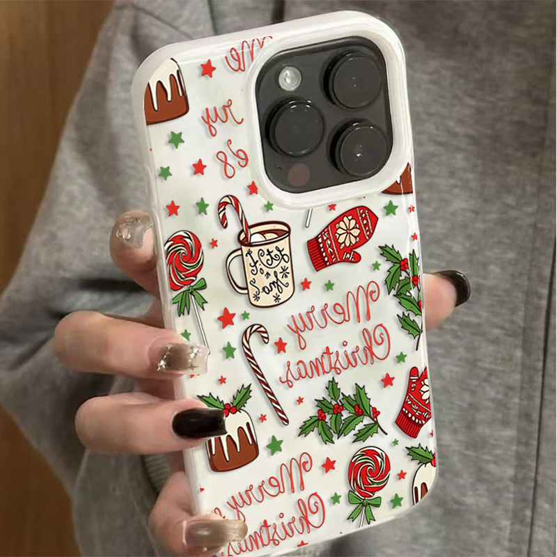 غطاء هاتف لطيف بنمط عيد الميلا - مراجعة Apple Iphone 15 Pro Max وسعره