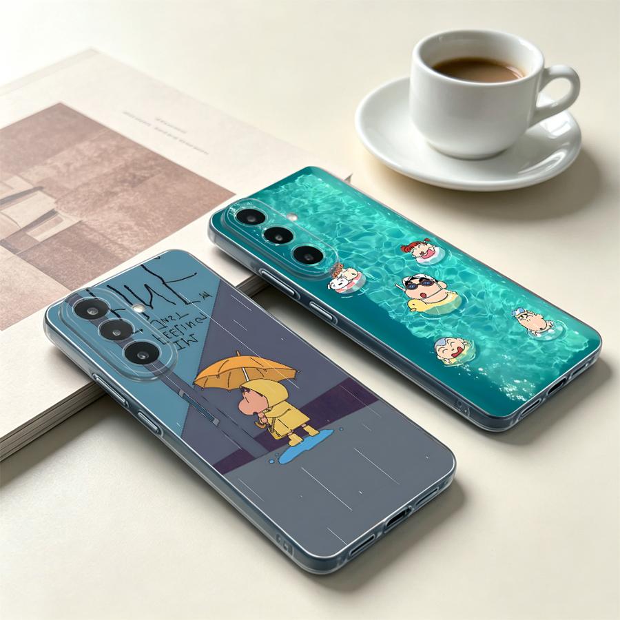 غطاء هاتف بتصميم صبي مع مظلة ص - مراجعة Samsung Galaxy A55 وسعره