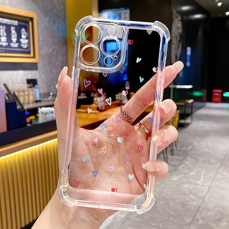 غطاء هاتف شفاف بزوايا ملونة عل - مراجعة Apple Iphone 15 Pro Max وسعره
